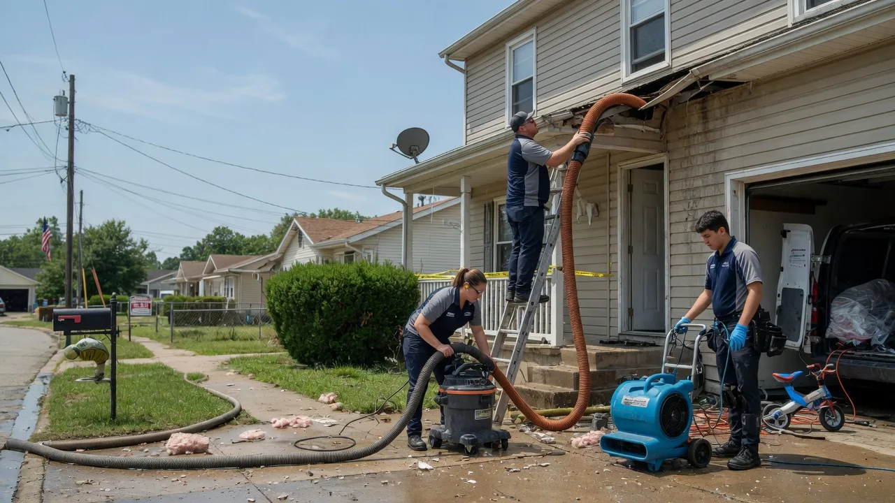 Water Damage Restoration in Newkirk, OK near me